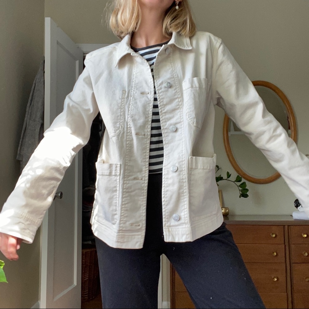 Gap Chore Jacket - Ivory - S